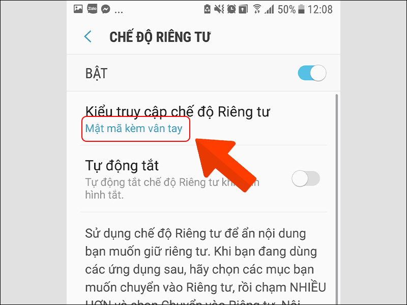 Thay đổi th&agrave;nh c&ocirc;ng kiểu truy cập